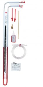 Dwyer Flex-Tube 1227М Двухдиапазонный пластиковый наклонный u-образный жидкостный манометр давления газа