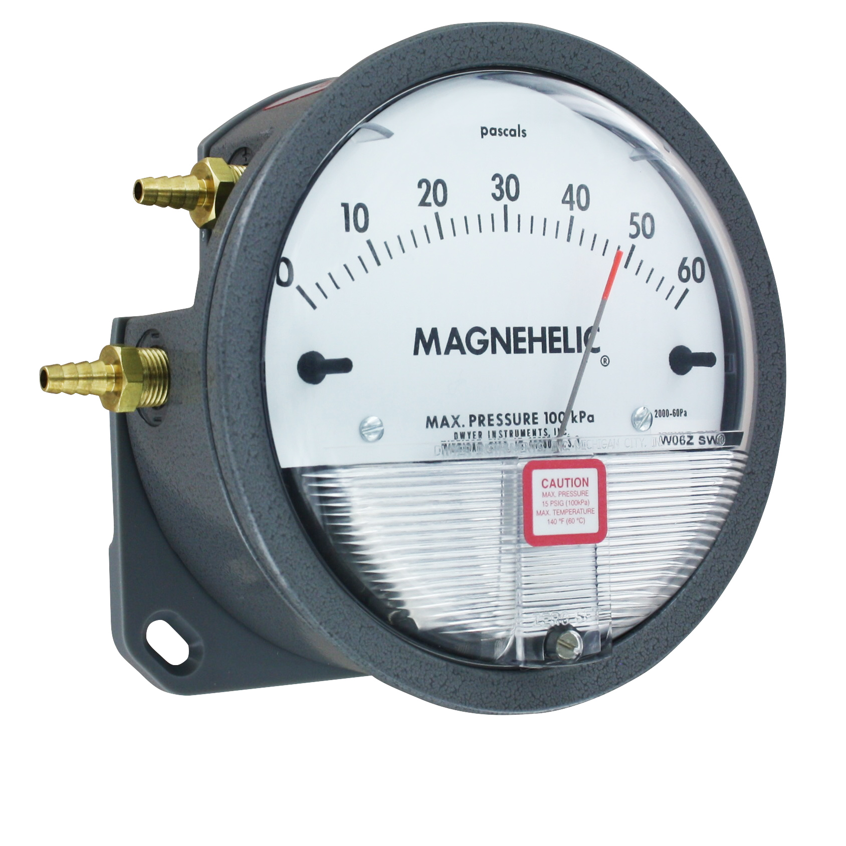 DWYER Magnehelic 2000 Дифференциальный манометр перепада давления воздуха и газа