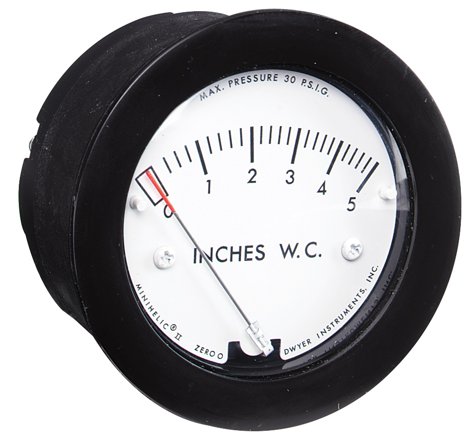 DWYER Minihelic 2-5000 Дифференциальный манометр перепада давления воздуха и газа