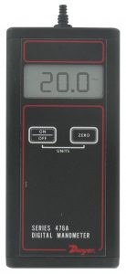 DWYER 476A Переносной цифровой манометр давления воздуха и газа