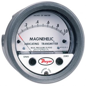 Dwyer MAGNEHELIC 605 Дифференциальный датчик перепада давления воздуха и газа 4-20 мА