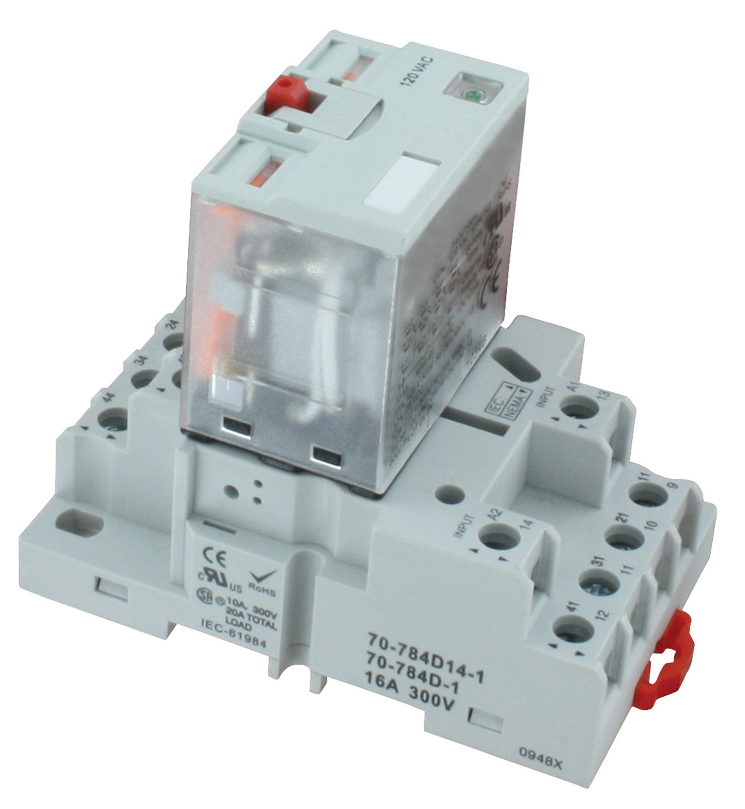 Dwyer 783/784 Реле ICE CUBE в прозрачном корпусе