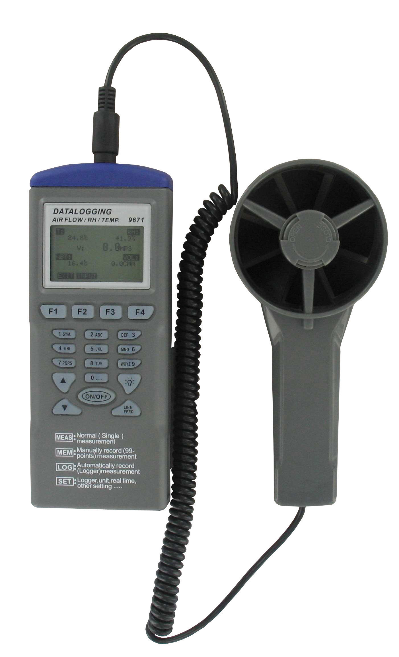 DWYER 9671 Многофункцинальный термоанемометр
