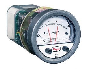 Dwyer Photohelic А3000 Электроконтактный манометр давления воздуха и газа
