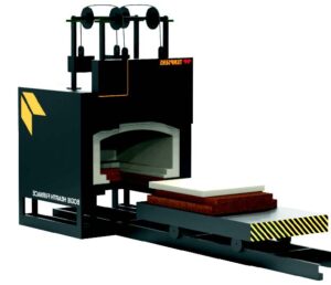 TEMPSENS BHF Камерная печь с выкатным подом для термообработки до 500°C