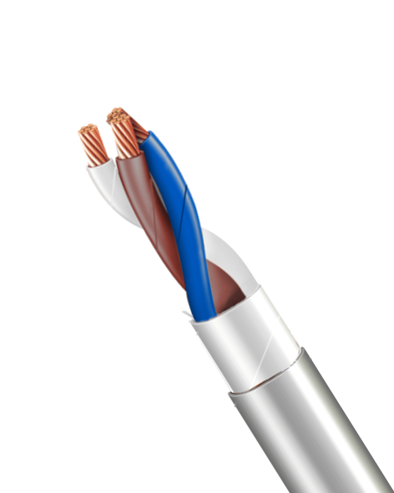 TEMPSENS CP-201 Низковольтный кабель управления с изоляцией из PVC экранированный алюминий-майларовой лентой