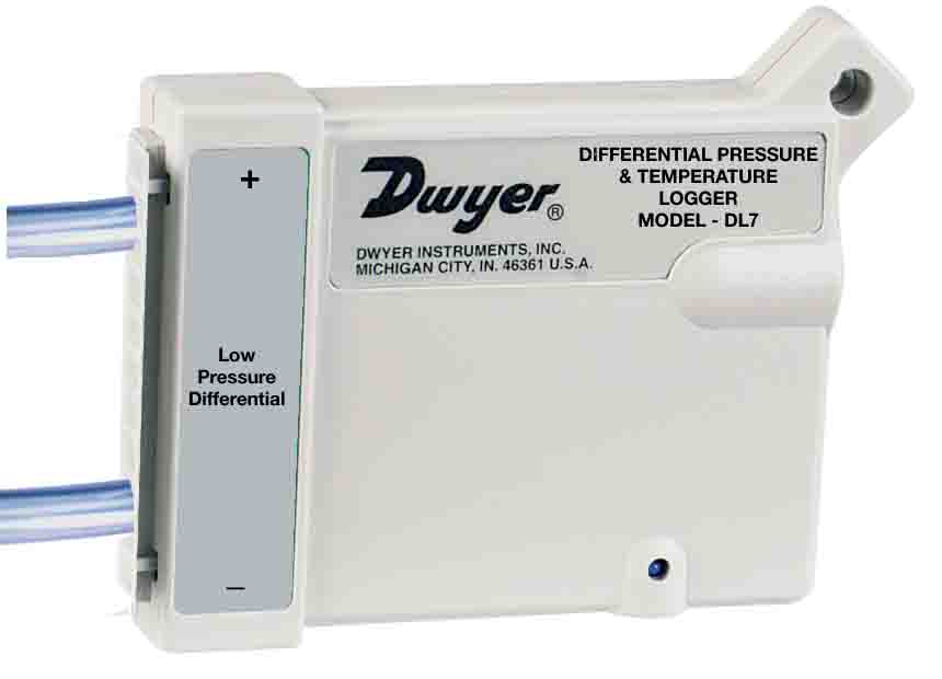DWYER DL7 Регистратор данных дифференциального давления