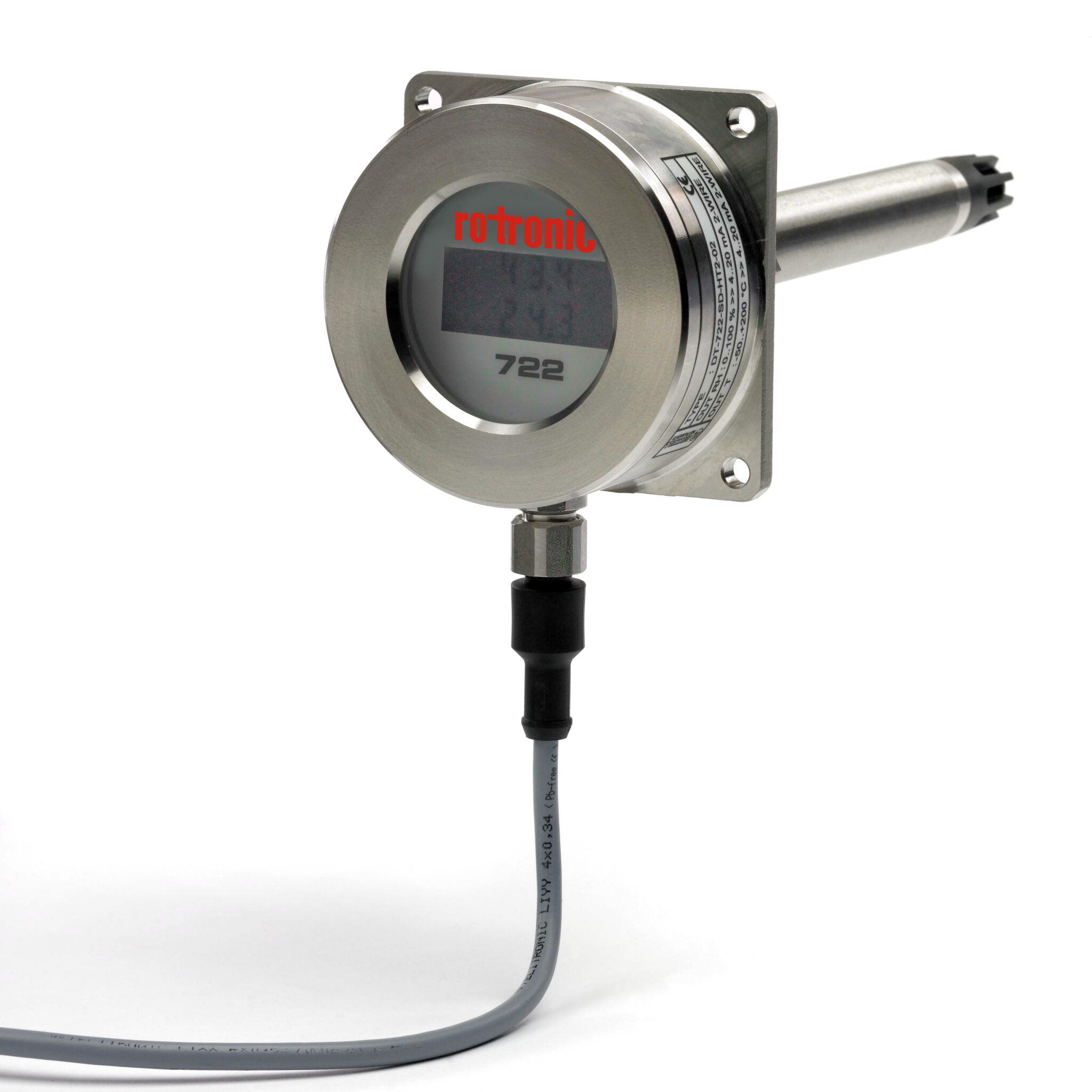 Rotronic DT722 Датчик температуры и влажности для экстремальных условий