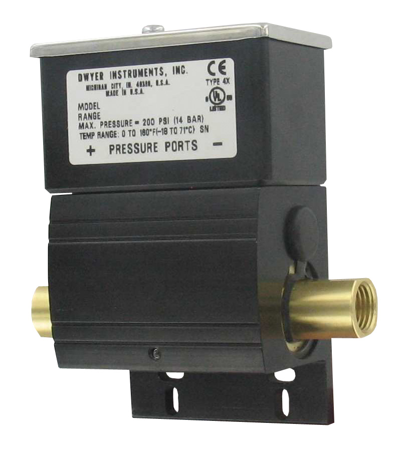 Dwyer DX Дифференциальное реле перепада давления жидкости IP65 SPDT