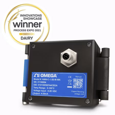 OMEGA HTS-HANI-CLAMP-P Зажимной датчик температуры от -20 до 100°C для пластиковых трубопроводов