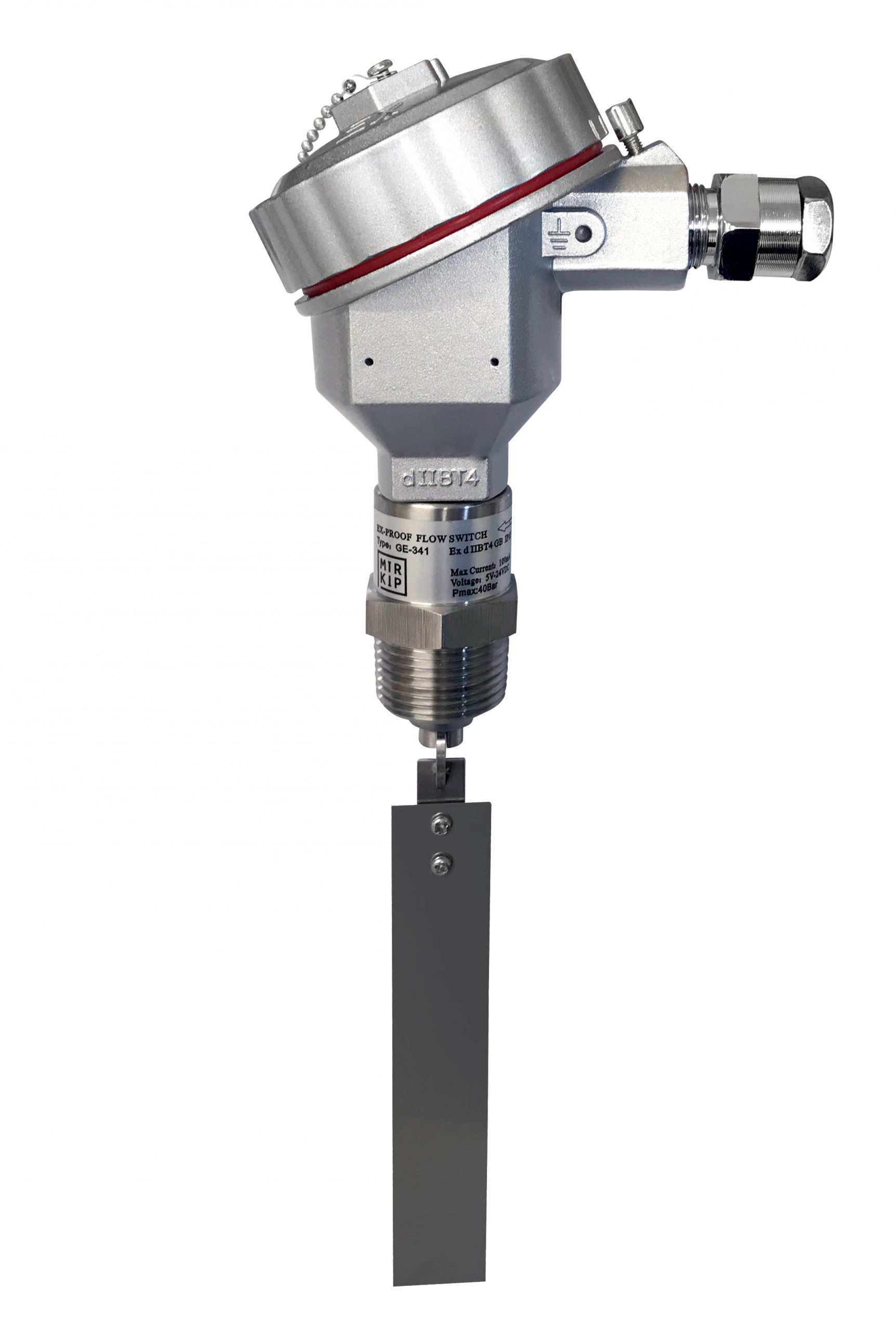MIRKIP MFSGE-341 Лопастное взрывозащищенное реле потока воды Exd IP65