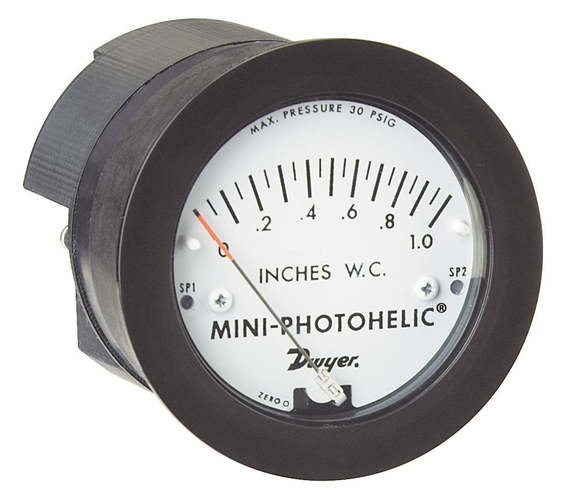 Dwyer Mini-Photohelic MP Электроконтактный манометр воздуха и газа