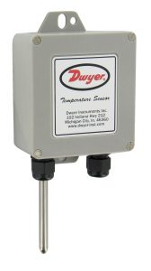 Dwyer O-45 Настенный датчик температуры наружного воздуха на улице от -40 до 121°C