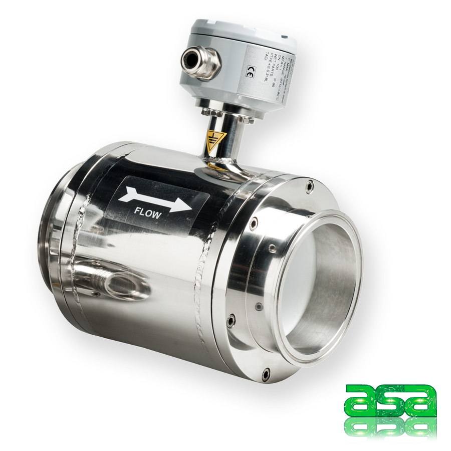 ASA DIN, Clamp, Gas Кламповый расходомер чистых и агрессивных сред