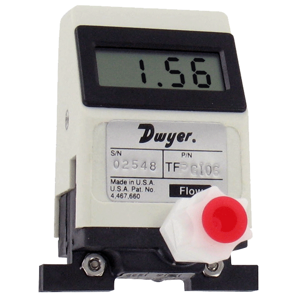 DWYER TFP-GI Турбинный расходомер газа с ЖК дисплеем 0-5 В
