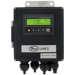 DWYER UXF2 Стационарный ультразвуковой расходомер для прозрачных сред и сенсор SX3