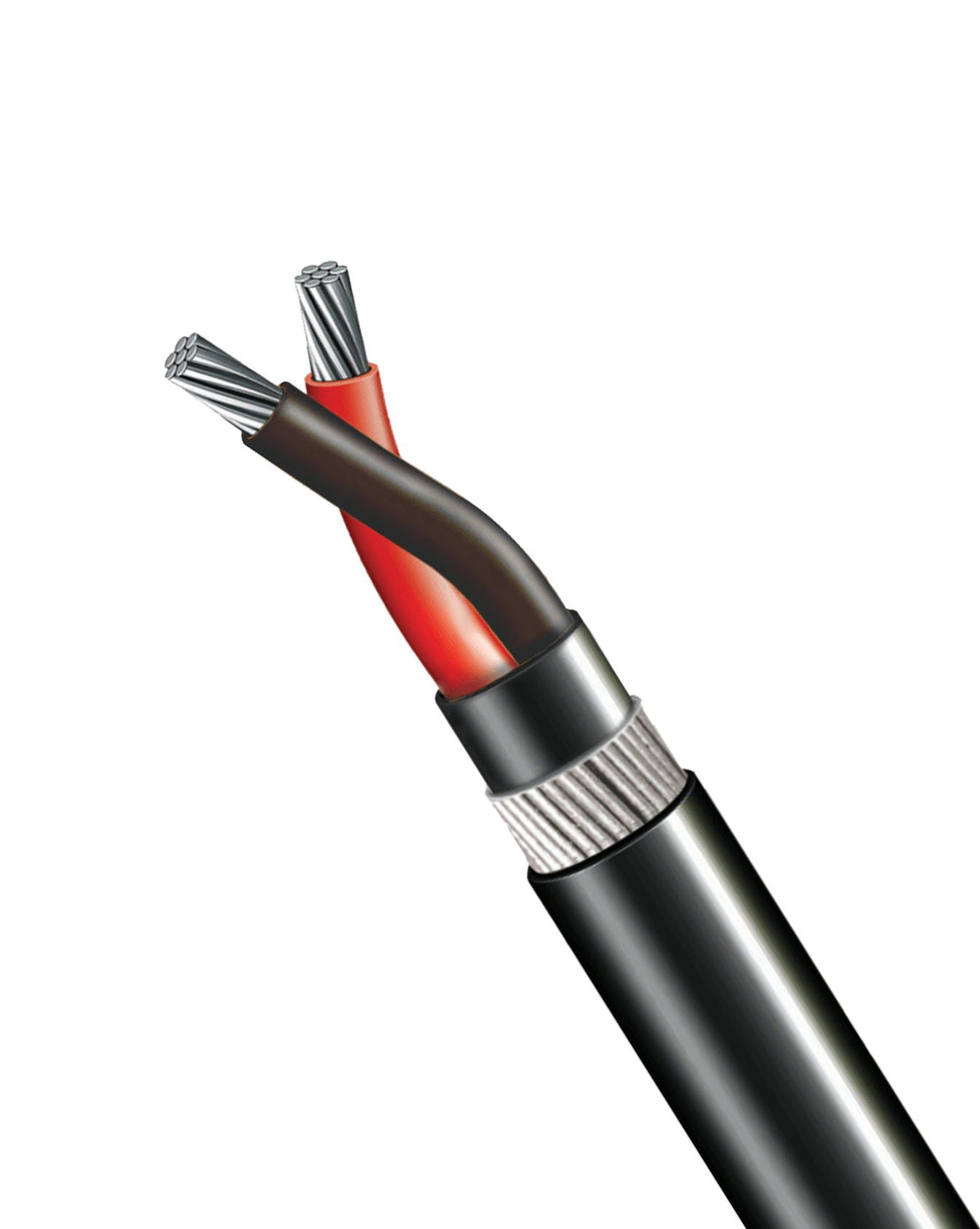 TEMPSENS PX-101 Низковольтный силовой кабель с изоляцией из XLPE 2х жильный