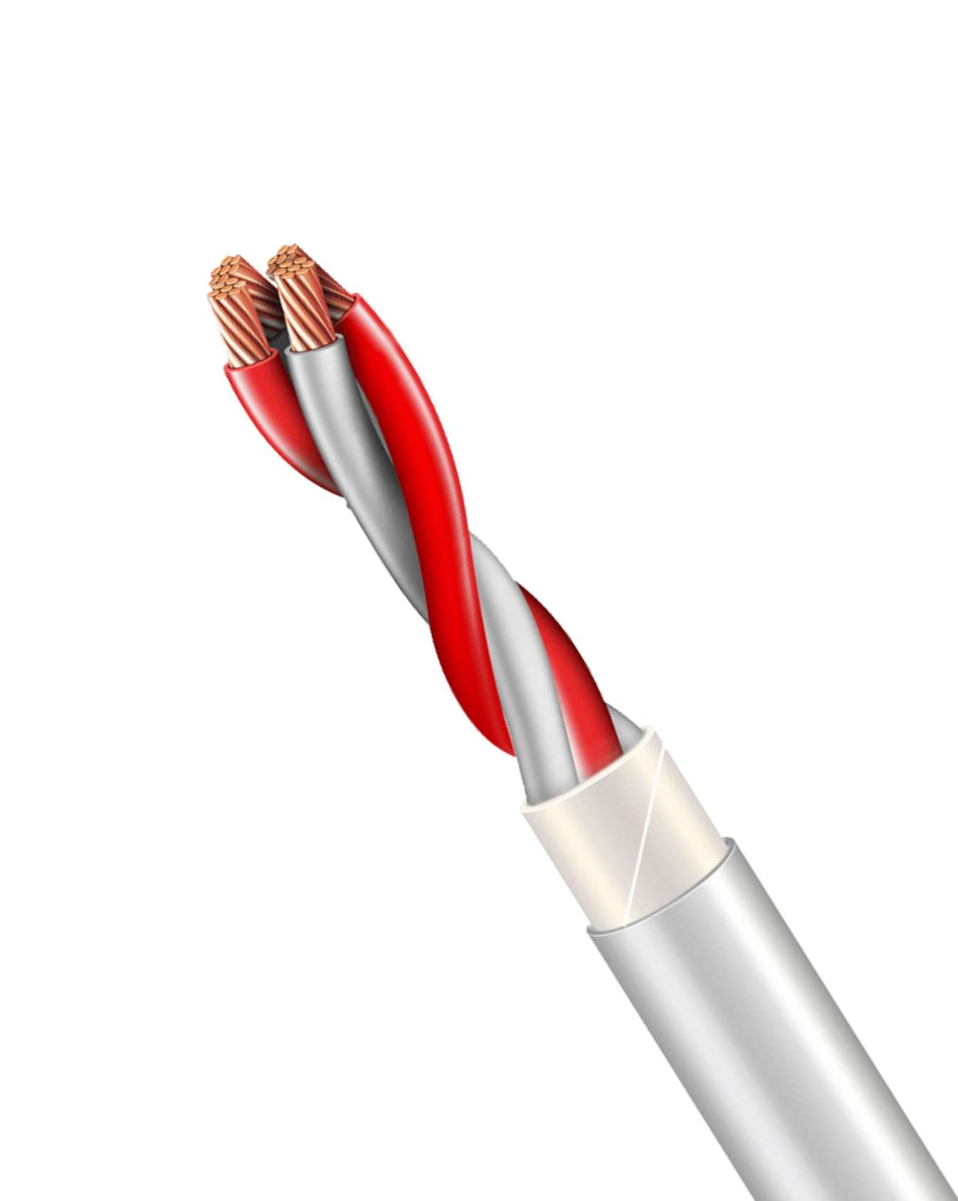 TEMPSENS RT-601 Удлинительный кабель для термосопротивления с изоляцией из PTFE экранированный алюминий-майларовой лентой до 260°C