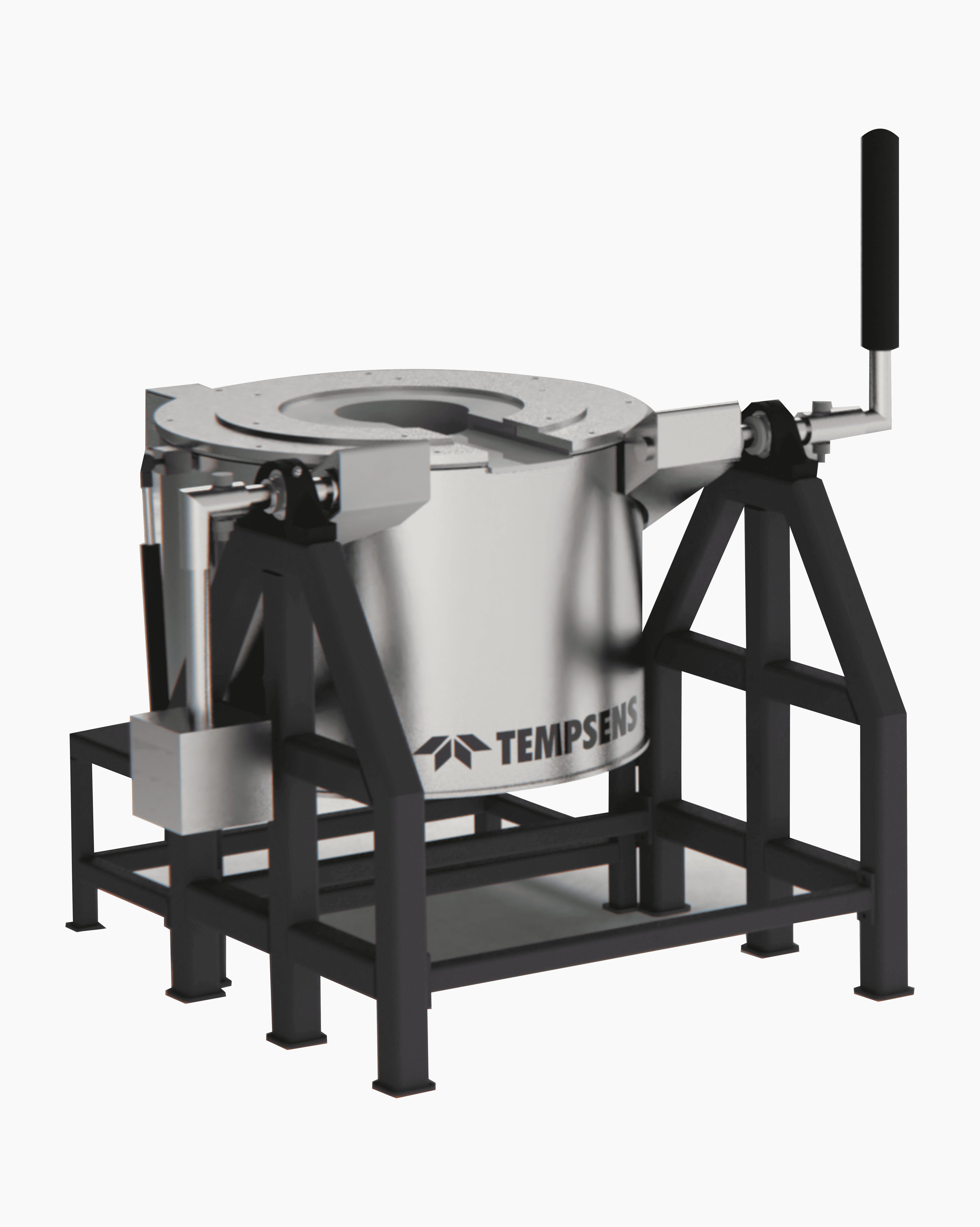 TEMPSENS TPF Наклоняемая плавильная печь до 1600°C