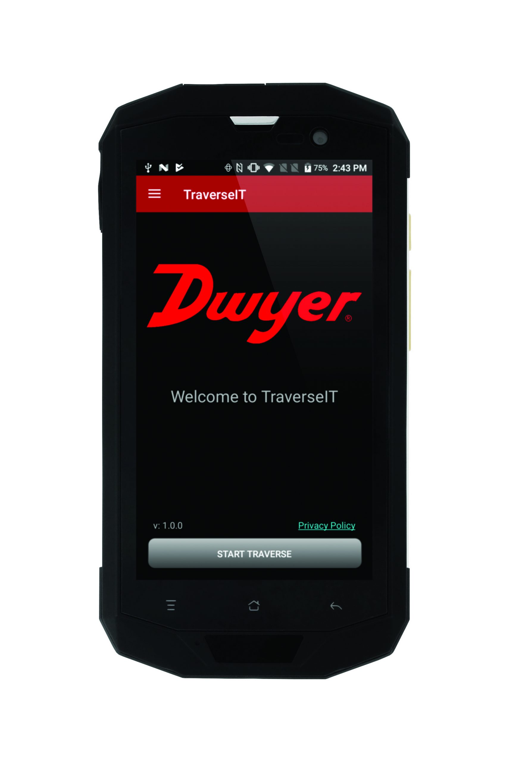 DWYER TRAVERSEIT Приложение для измерения скорости воздуха